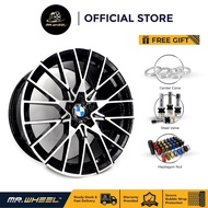 New Sport Rim BMW 18x8/9 5x120 ET35/40 Black Machine Face 18 inch 18 inci Mr Wheel FW4015