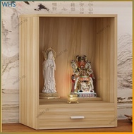 Buddha altar standing cabinet with door offering table offering table Buddha cabinet god of wealth g