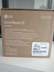LG CineBeam Q 4K 雷射微型投影機 PU600U