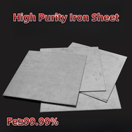 Pure Iron Sheet Iron Foil Pure Iron Plate Pure Iron Electrode Sheet