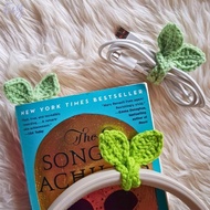 Crochet Leaf Sprout (Multi-purpose tie)