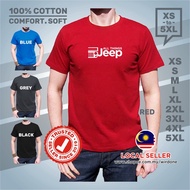 Tshirt 4X4 JEEP All Things Baju Casual Cherokee Wrangler Gladiator T-Shirt Cotton OR Microfiber XS to 4XL 5XL 6XL 7XL