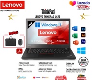 SPEK TINGGI LAPTOP LENOVO THINKPAD L470 I7 GEN 7 8/256 SSD WINDOWS 10 BERGARANSI