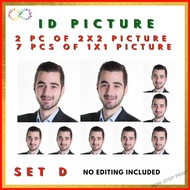 ◇ Lowest Price 1x1 ID Picture | 1.5x1.5 ID Picture | 2x2 ID Picture | Professional Picture