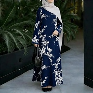 Elegant Muslimah Robe - Algerian-Inspired Kaftan for Eid al-Fitr