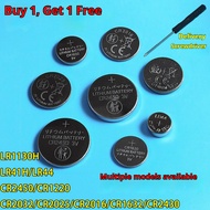 2032 Button Battery LR44/CR2025/CR2016 Motherboard Watch Weight Scale Car Key Battery 3V