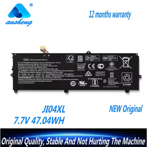 Genuine JI04XL J104XL Laptop Battery For HP Elite X2 1012 G2-1LV76EA 901247-855 901307-541 HSN-I07C 
