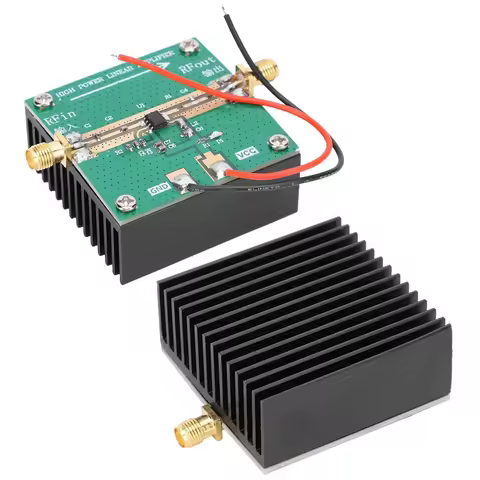 2.4GHZ RF Amplifier Radio Amplifier RF2126 RF Power Amplifier 400‑2700MHz 2.4GHZ 1W Amplifier with H