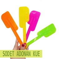 Solet Sambal - Sendok Sambal - Spatula Plastik Solet Adonan Kue - Sendok Margarine - Oles Margarine