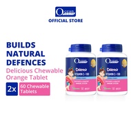 [Bundle of 2] Children's Vitamin C-100 (60s)- Ocean Health (For Kids' Immunity| Chewable Vitamin C T
