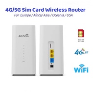 CPE Multi Port Sim Card Modem 4G/5G PRO CPE LTE Open Line Cat12 UP APN Shared WIFI Router 600Mbps