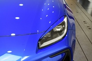 SUBARU BRZ　ZD8用 NOBLESSE アイライン マグネタイトグレーメタリック (P8Y) 塗装済み ABS製 品番： BRZ-EL-P8Y　(ノブレッセ DRESS-UP & AERO 