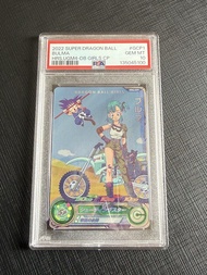 PSA 10 實價不議  莊子 小悟空 CP dragon ball girls 《七龍珠英雄》(Super Dragon Ball Heroes) 系列的布瑪卡片，卡號為 UGM4-GCP1