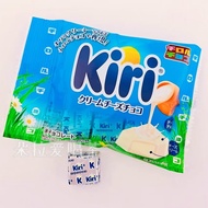 Japan Imported Matsuo Tirol Chocolate kiri Co-Branded Cheese Cheese White Chocolate Snacks 5 Snacks 