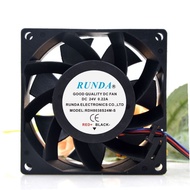 R RUNDA RUNDA RD8038S24M-A 24V 0.22 A 8CM Inverter Fan Server 8038