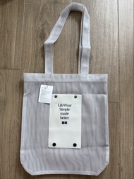 UNIQLO可摺疊網袋 環保袋 灰色