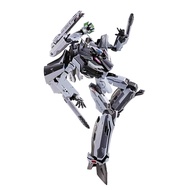 BANDAI SPIRITS DX Chogokin Macross Delta Movie Version VF-31F Siegfried Messer Ehlefeld/Hayate Immelmann Flight Approx. 260mm Diecast &amp; ABS &amp; PVC Painted Movable Figure gray Brand new authentic products sold in Japan legit