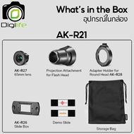 Godox AK-R21 Projection Attachment for Round Head Flash  V1 V1Pro V100 AD100Pro  AD200 (with H200R) 