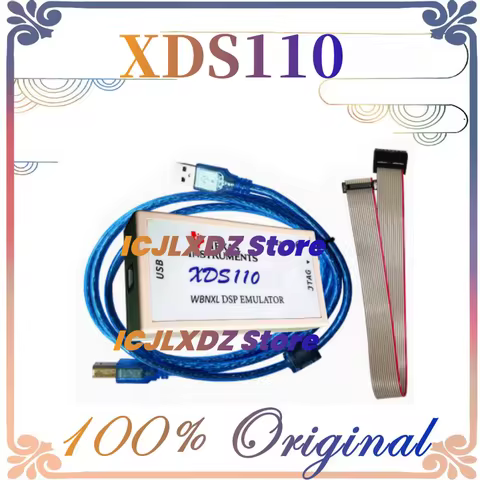 1pcs XDS110 emulator downloader debugger TI dsp burner supports CCS7/10/12 supports WIN8/10/11 inste