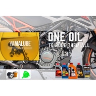 Maxpacific 100% Original Yamalube 20W-50 10W-40 Semi Synthetic Fully Synthetic 4T Motor Engine Oil M
