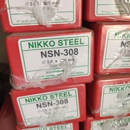 Kawat Las Stik Nikko Steel NSN 308 308L 2,6mm x 300 mm