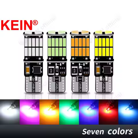KEIN 2PCS 26SMD T10 BA9S H6W H21W Led Bulb 5W5 W5W 194 BAX9S BAY9S T4W Interior Parking Rear Fog Ind