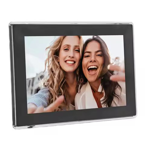 10.1 Inch Digital Photo Frame Smart Calendar Planner WiFi LCD Touch Screen Picture Video Frame Remot
