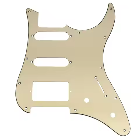 Musiclily Pro 11-Hole Guitar Pickguard for Yamaha PAC012 HSS Electric Guitar