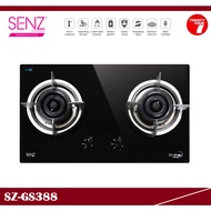 SENZ SZ-GS388 Tri-Ringz Twin Burner Gas Stove (Built-in Gas Hob) SZGS388