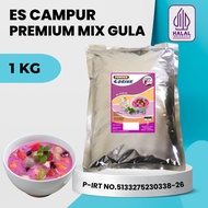 Bubuk ES CAMPUR 1 KG - Mix Gula - Bubuk Minuman Rasa ES BUAH / ES KEKINIAN