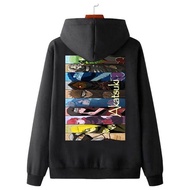 Naruto Akatsuki Hoodie Jacket Hoodie Sweater Cotton Fleece Material
