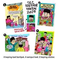 Ready Stock Kad Raya Kartun 2025