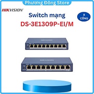 Bộ chia HIKVISION Smart Switch PoE 8 cổng DS-3E1309P-EI/DS-3E1309P-EI/M - Hàng chính hãng
