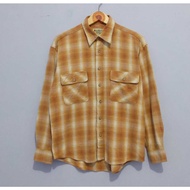 KEMEJA Harver sharay second Flannel Shirt veterano not uniqlo caltop