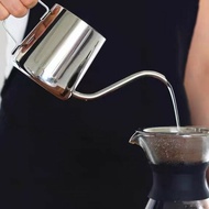 กาดริปกาแฟ กาดริป สแตนเลส สีเงิน 250ml/350ml/600ml Stainless Pour-over Coffee Drip Pot