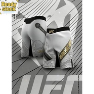 UFC Islam Makhachev Boxing Training Shorts Men Fitness Running Casual Fashion Shorts Loose Breathabl