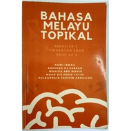 [Ready Stock]  Bahasa Melayu Topikal semester 3 tingkatan 6 Edisi ke -5 STPM