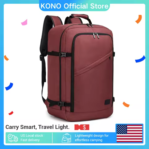 Kono Carry On Backpack Easyjet Cabin Bag 45x36x20cm Underseat Travel Hand Luggage Cabin Size for Air