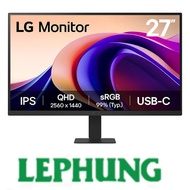 LG QHD 27U631A-B Monitor | 27 2560 x 1440 | 100Hz | 5ms | HDMI/DP/USB-C DP 15W |