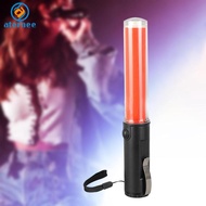 [Aternee] Traffic Wand Traffic Control with 3 Flashing Modes Wrist Strap Lanyard Light Wand for Park
