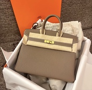 ❌Hermes b25 Birkin 25 etoupe ghw 大象灰 金G