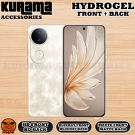 Hydrogel Front + Back Screen Protector Vivo V50 / V50e / V50 Lite 4G