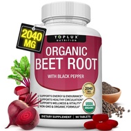 Kerepek Akar Bit Organik Mewah Terbaik - Penguat Nitrik Oksida Beetroot2040mg 9ZKE