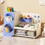 Storage Storage Box Diagonal Insert Desktop Organizing Box Office Pen Holder Student Shelf Stationer