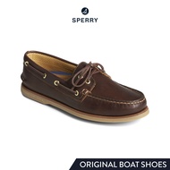 SPERRY GOLD A/O 2-EYE ORLEANS รองเท้าโบ๊ทชูส์ ผู้ชาย สีน้ำตาล ( BOAT - STS25730 )