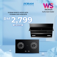 Robam  A676 + Robam Gas Hob B276 [ COMBO SET OFFER ]