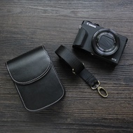 Suitable for Sony Black Card RX100M7M6 Camera Bag Canon g7x2/g7x3 Protective Case Retro Crossbody Sh