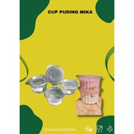 Jelly sauce pudding cup with lid mica pudding cup with lid