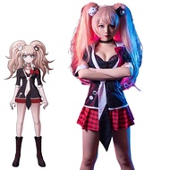 Danganronpa Junko Enoshima Cosplay Costume Game Cosplay Junko Enoshima Uniform Women Sexy Costume Gi