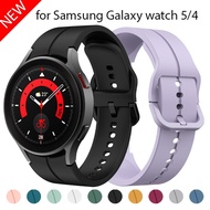 [HOT JUXXKWIHGWH 514] สายรัดสำหรับ Samsung Galaxy Watch 5 Pro 45มม./5/4 44มม. 40มม. ซิลิโคนสร้อยข้อมือกีฬา Smartwatch Galaxy Watch 4คลาสสิก46มม. 42มม.